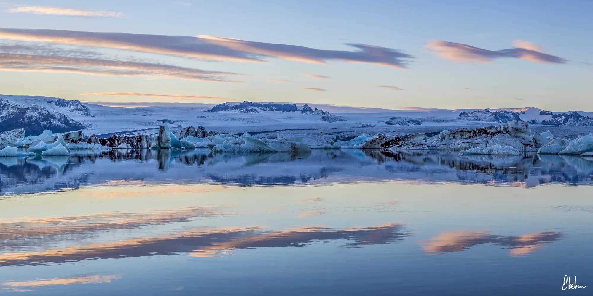 ICELAND ICE PANO