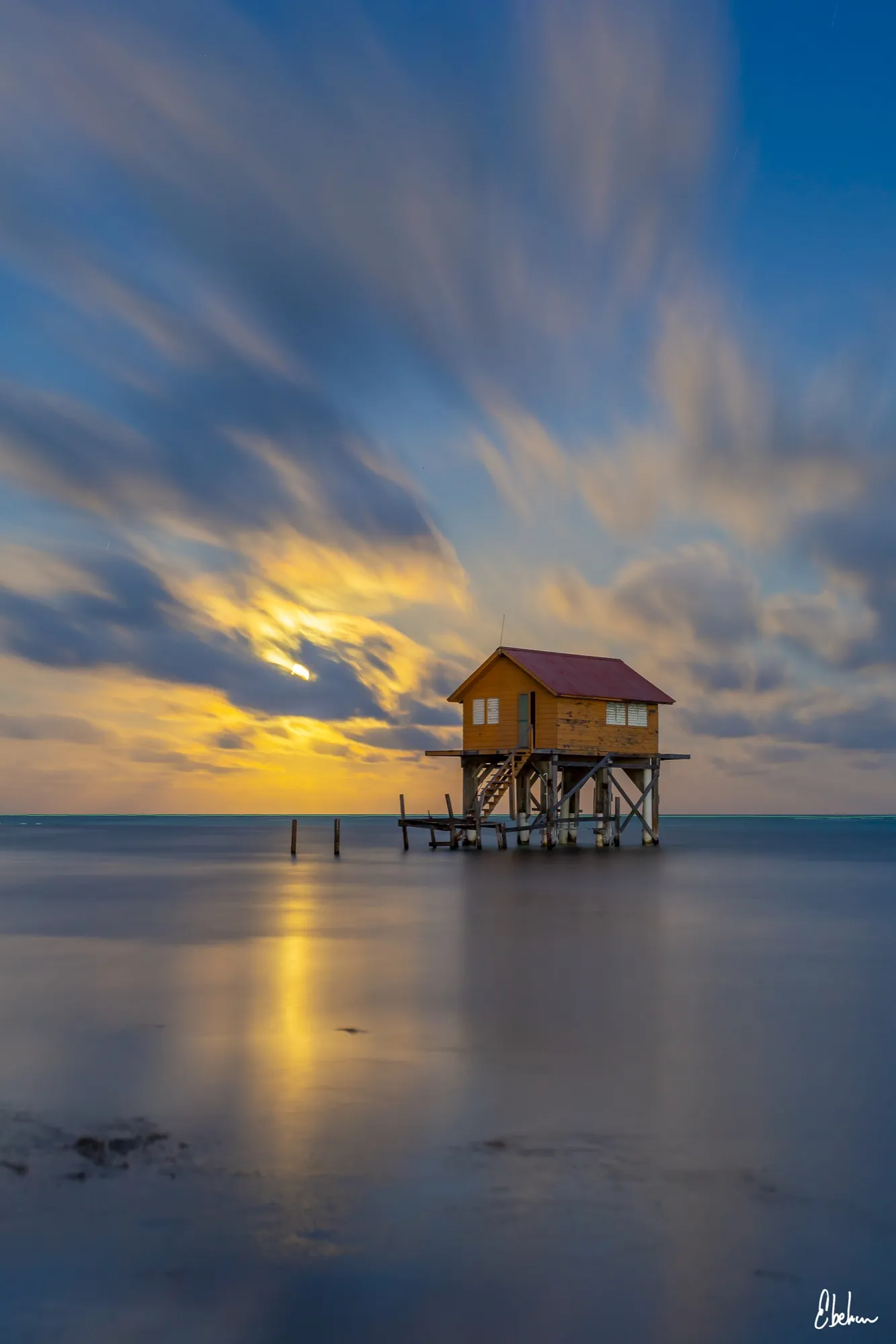 RISING MOON OVER SAN PEDRO